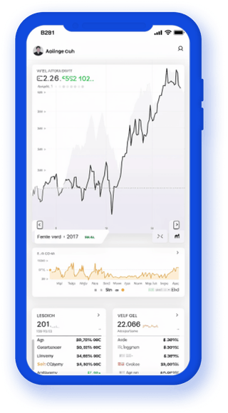 Mobile-Portfolioverfolger mit Echtzeit-Kryptostatistiken